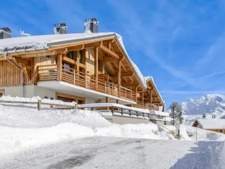 Duplex 4 chambres aux Saisies, 8 pers., parking inclus : photo 15