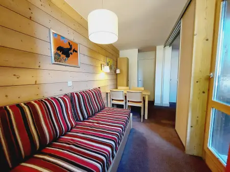 Appartement 4 pers. avec piscine chauffée à La Plagne 1800 : photo 2