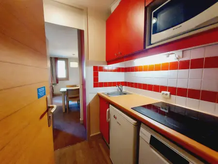 Appartement 4 pers. avec piscine chauffée à La Plagne 1800 : photo 8