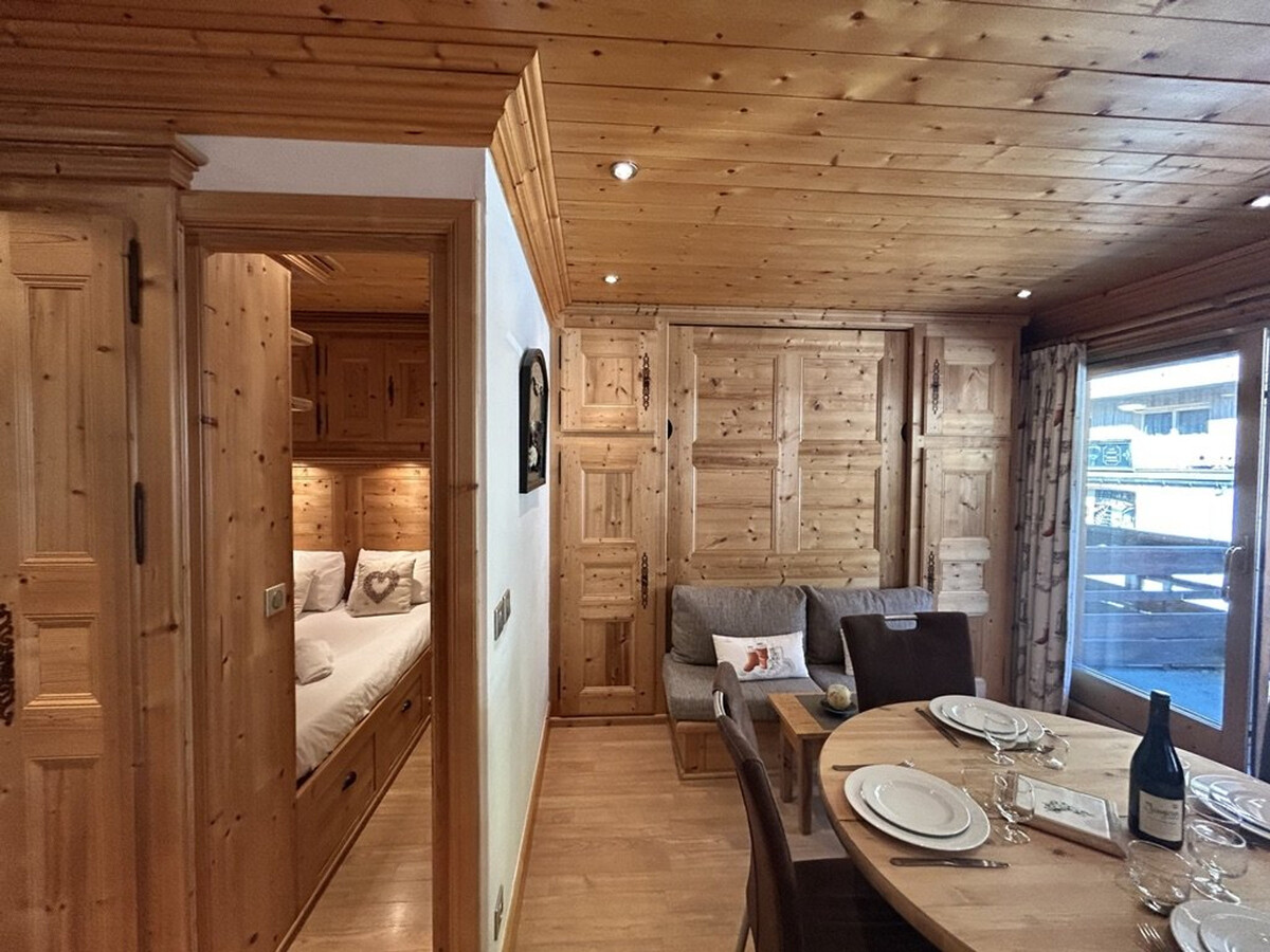 Studio cabine 4 pers avec parking à Méribel - Photo 2