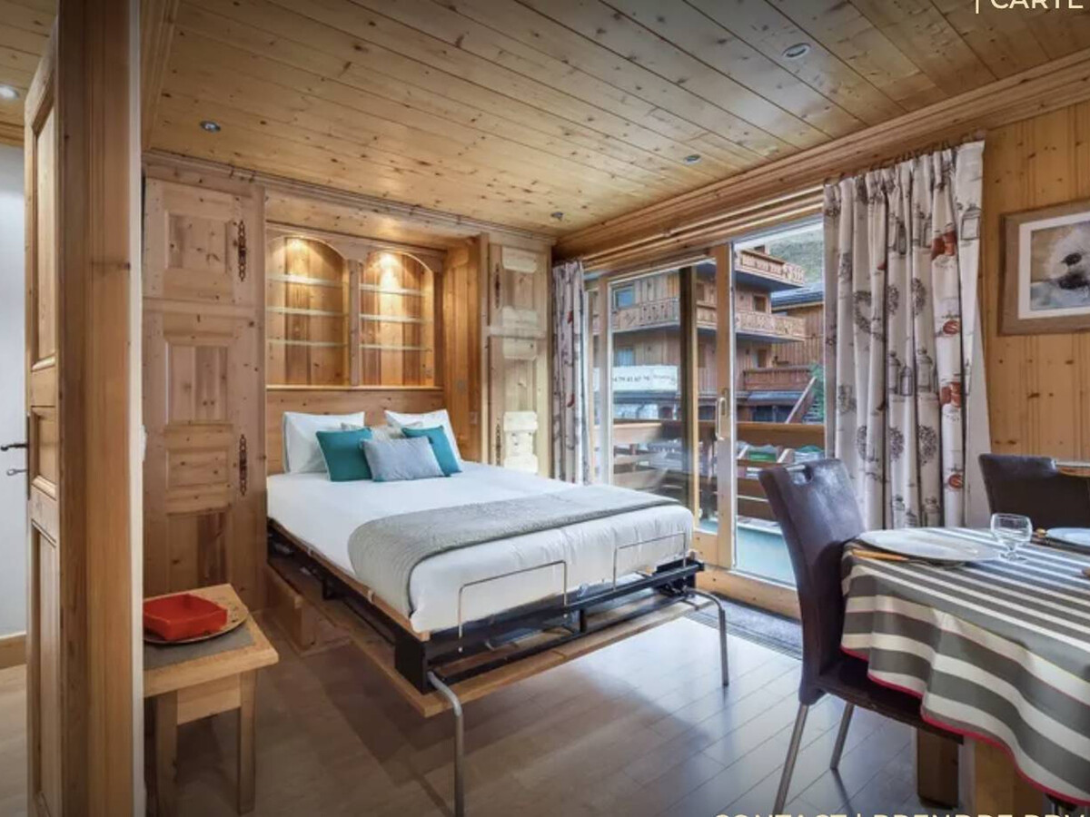 Studio cabine 4 pers avec parking à Méribel - Photo 4