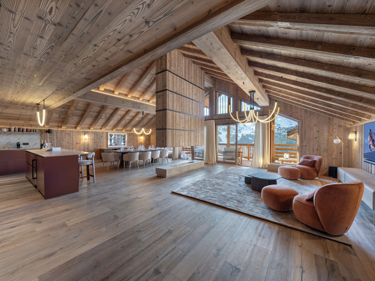 Duplex neuf 5 chambres avec sauna et accès pistes à Méribel - Photo 1