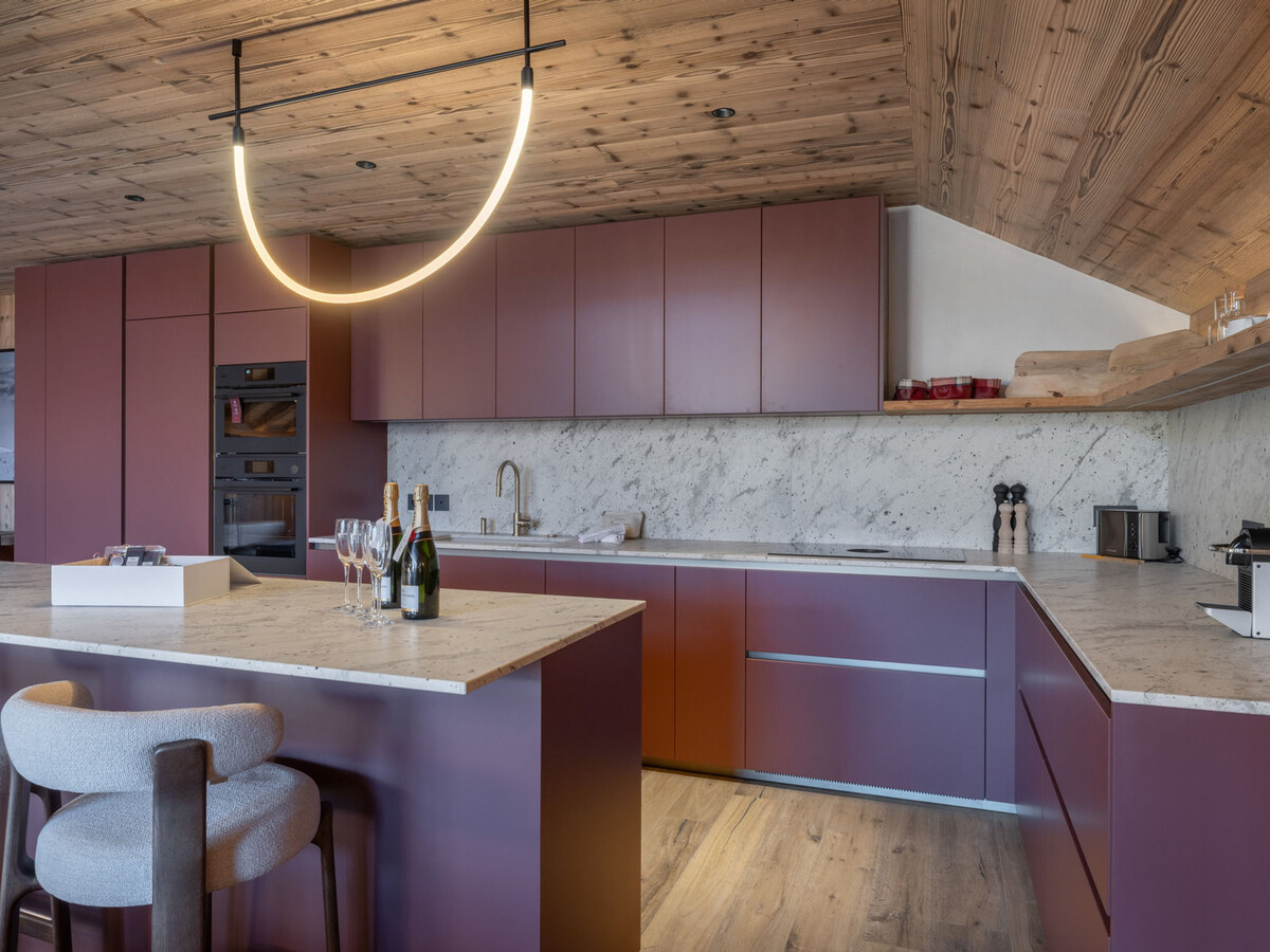Duplex neuf 5 chambres avec sauna et accès pistes à Méribel - Photo 4