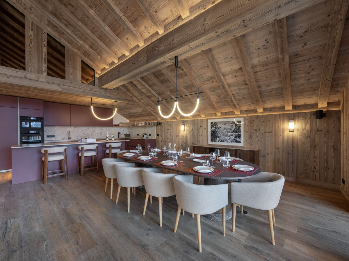 Duplex neuf 5 chambres avec sauna et accès pistes à Méribel - Photo 6