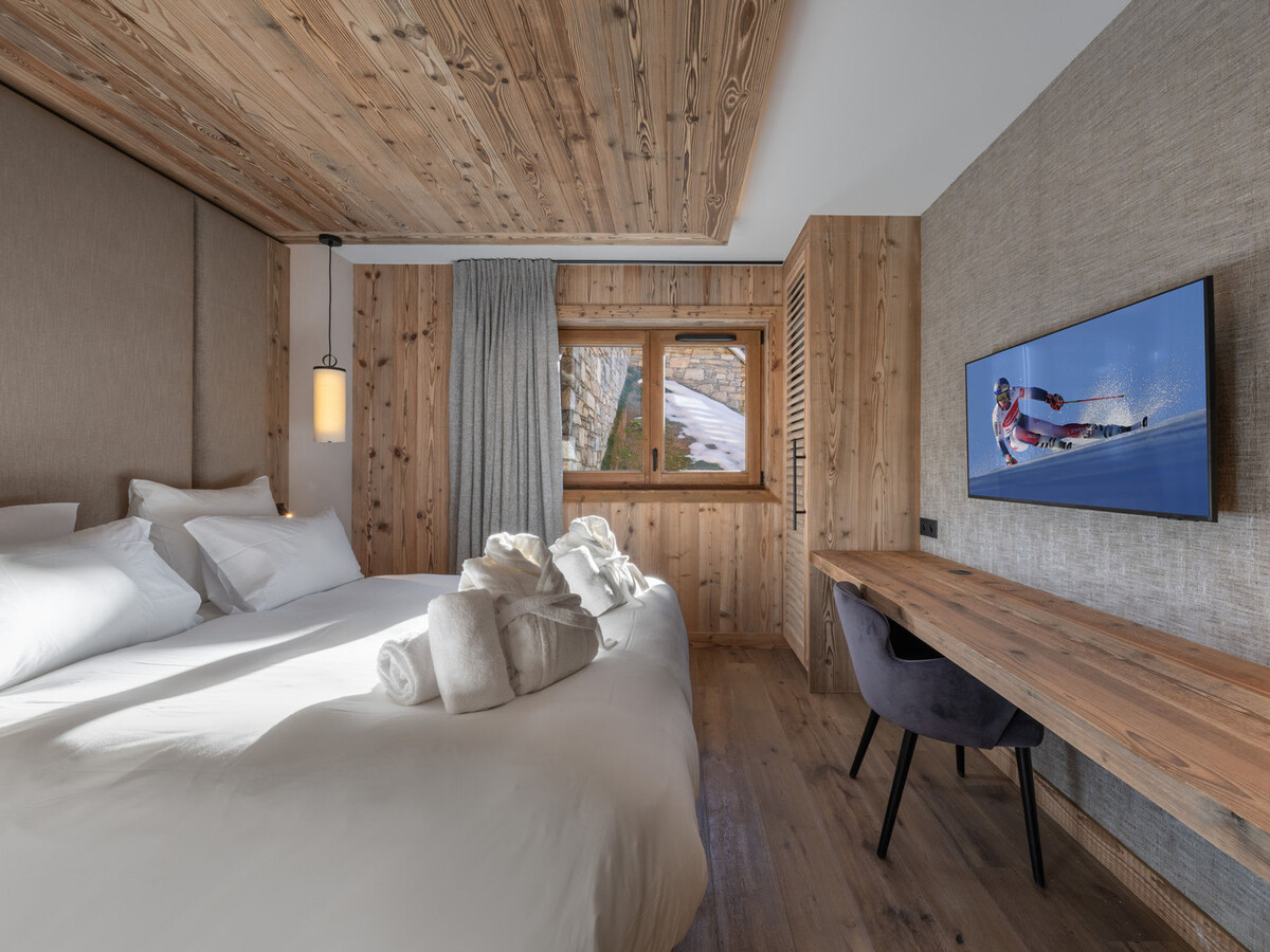 Duplex neuf 5 chambres avec sauna et accès pistes à Méribel - Photo 11