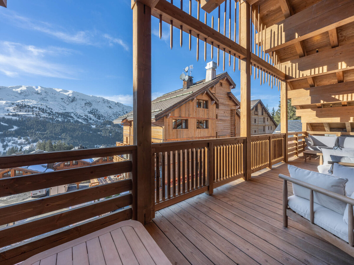 Duplex neuf 5 chambres avec sauna et accès pistes à Méribel - Photo 15
