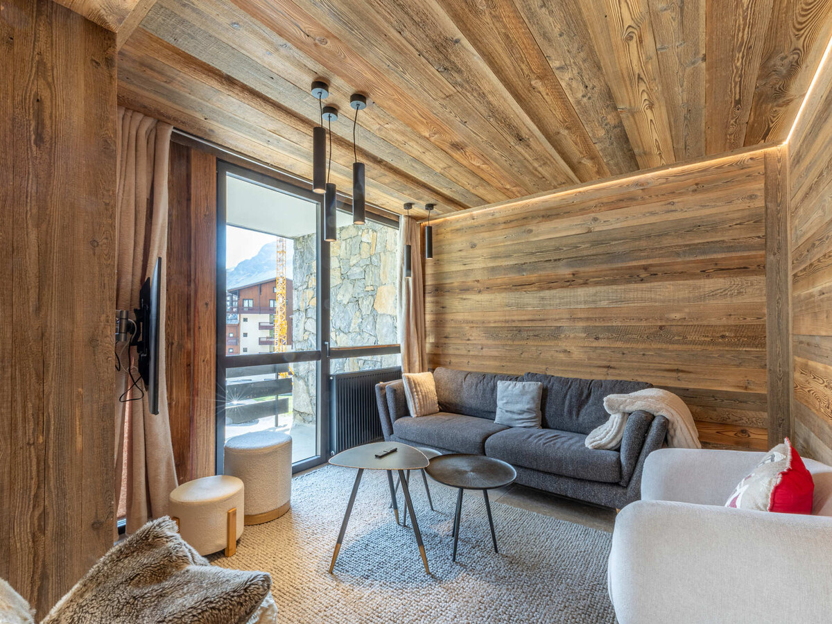 Appartement 55m² rénové, 6 personnes, 2 balcons à Val-d'Isère - Photo 1