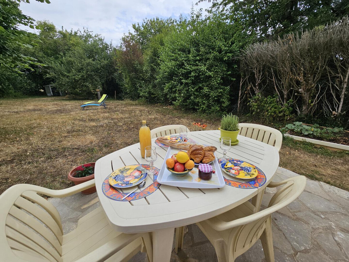 Gîte Les Tilleuls : 4 pers., jardin clos, à 100 m de la Loire à Vélo - Photo 12