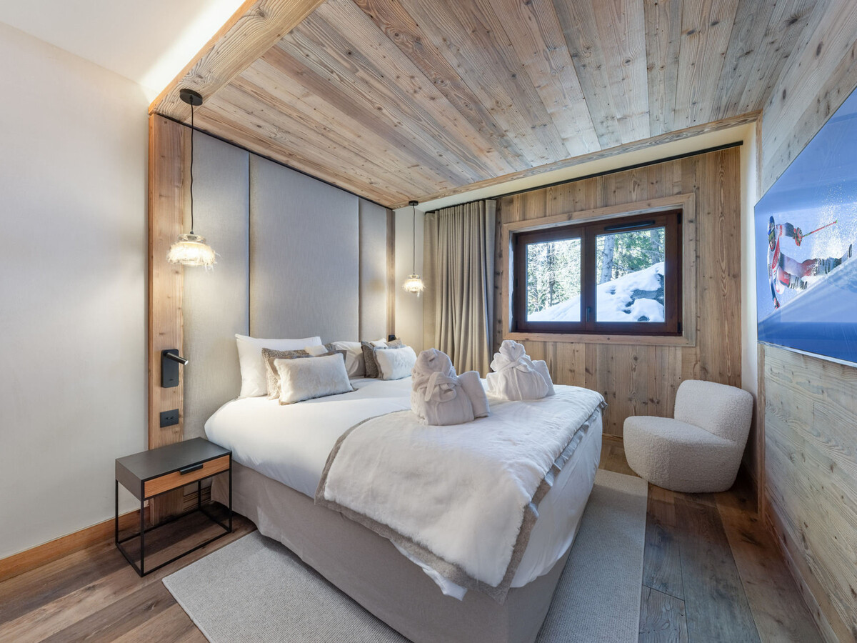 Appartement 3 chambres, ski aux pieds, sauna privé à Méribel - Photo 11