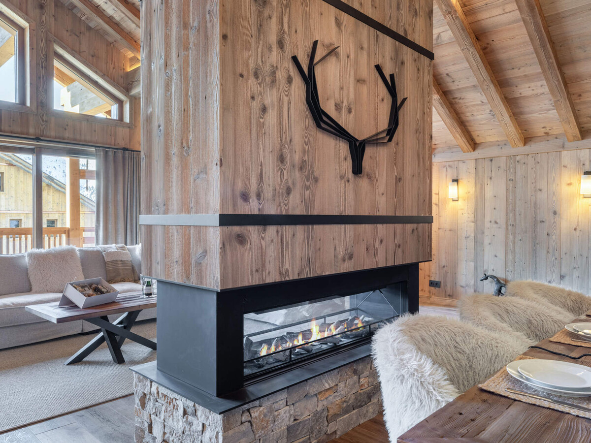 Appartement 3 chambres, ski aux pieds, sauna privé à Méribel - Photo 15
