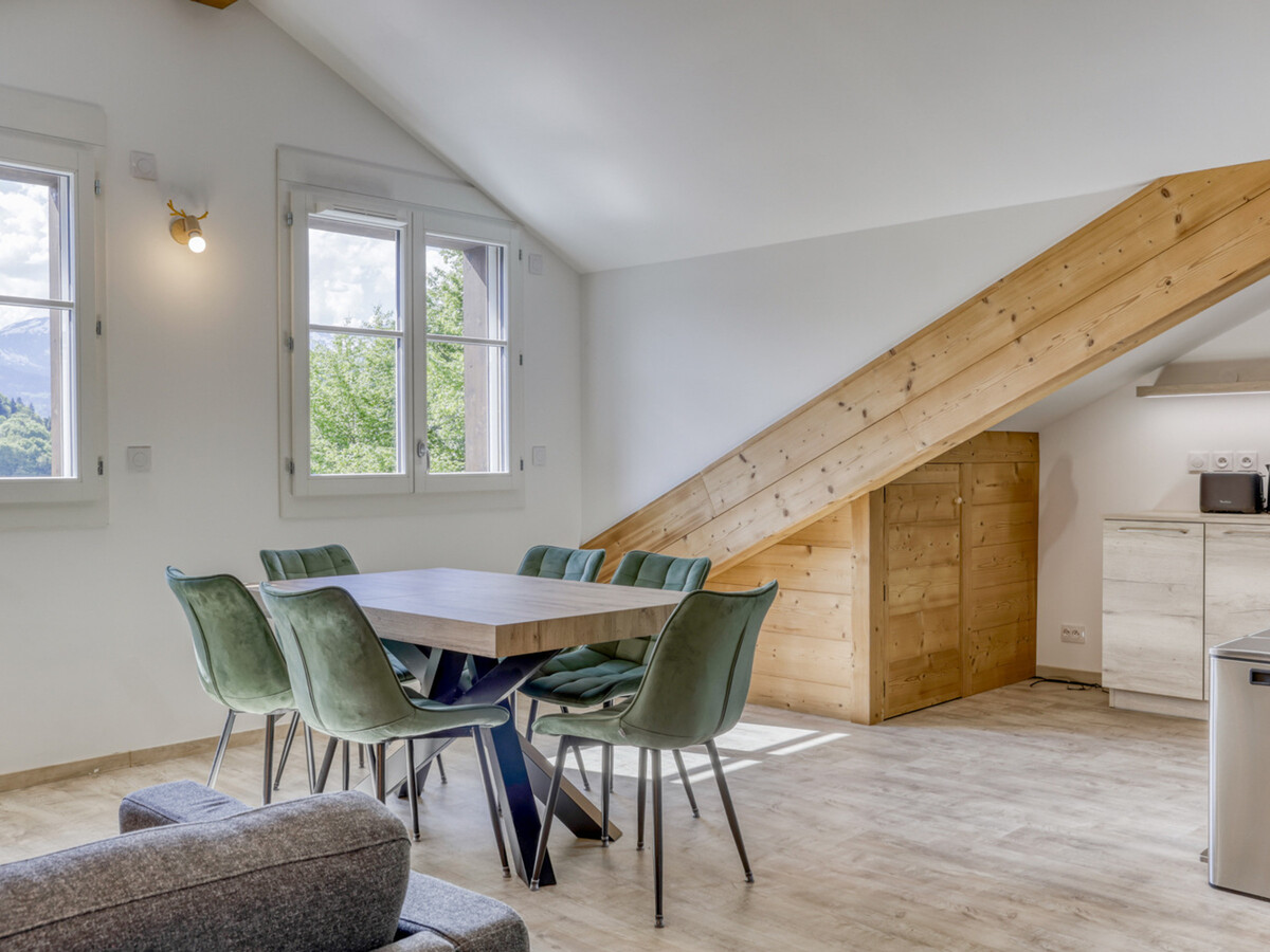 Duplex 6 pers., 3 chambres à Saint-Gervais, parking inclus - Photo 1
