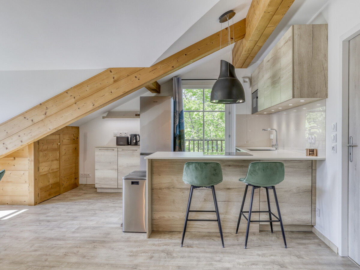 Duplex 6 pers., 3 chambres à Saint-Gervais, parking inclus - Photo 3