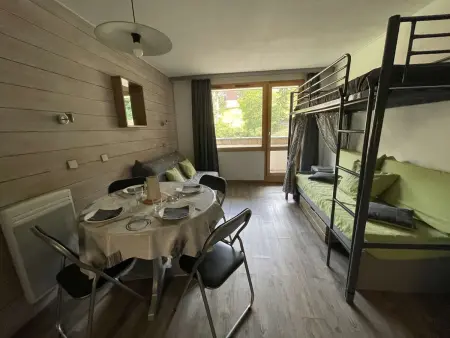 Location appartement à Les Avanchers Valmorel, Studio ski aux pieds, animaux admis, Les Avanchers-Valmorel