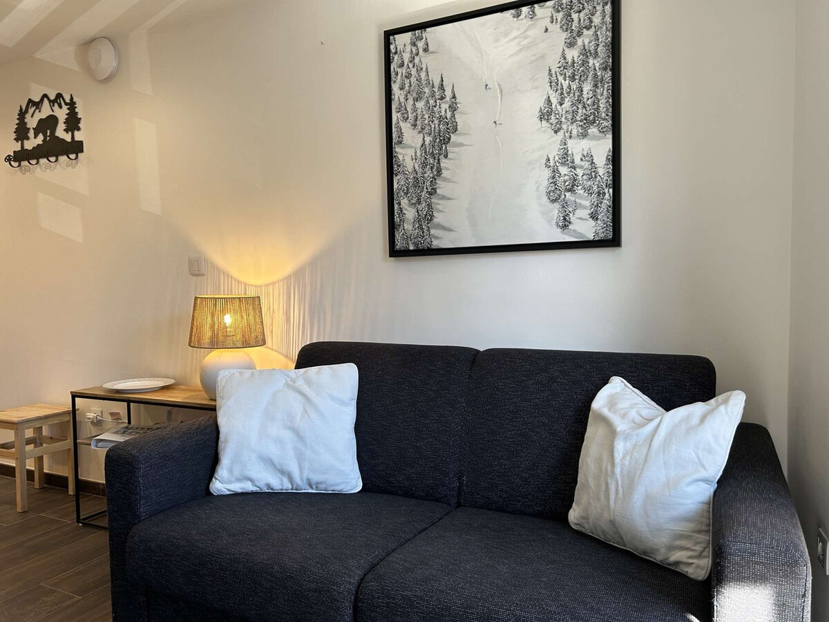 Studio rénové 20m² centre Montgenèvre, à 150m des pistes - Photo 1