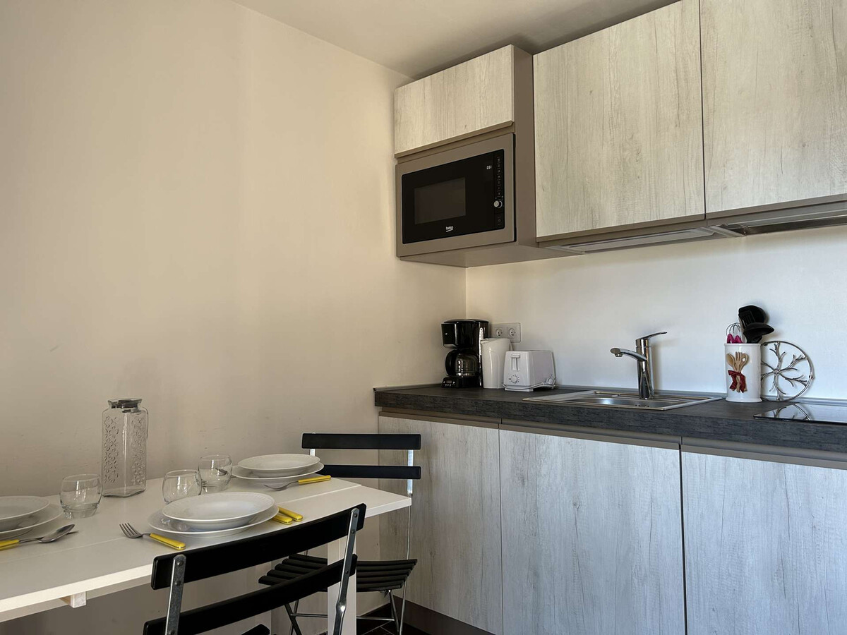 Studio rénové 20m² centre Montgenèvre, à 150m des pistes - Photo 9