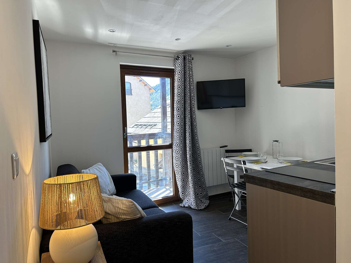 Studio rénové 20m² centre Montgenèvre, à 150m des pistes - Photo 10