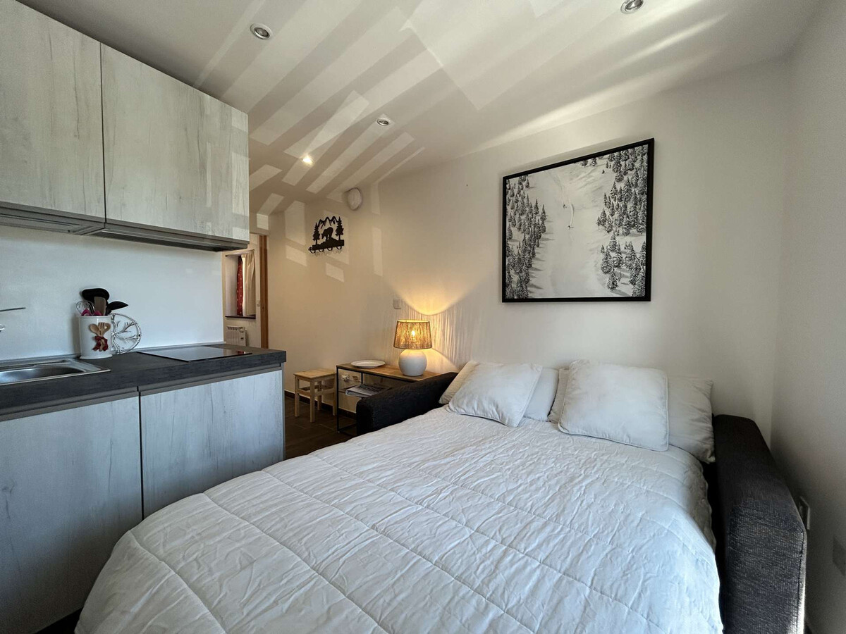 Studio rénové 20m² centre Montgenèvre, à 150m des pistes - Photo 22