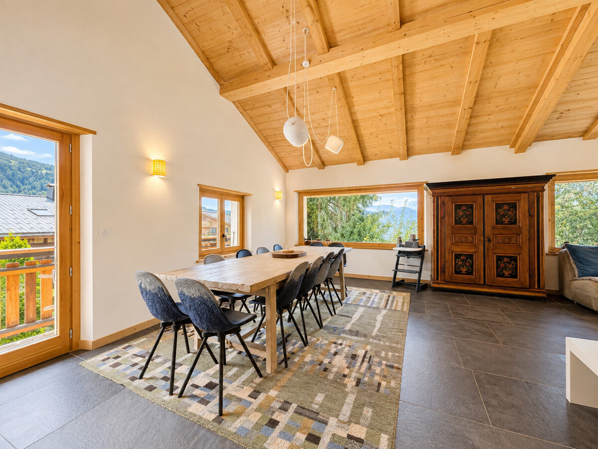Chalet Louta 10 pers., 500m des pistes, vue Mont Charvin - Photo 2