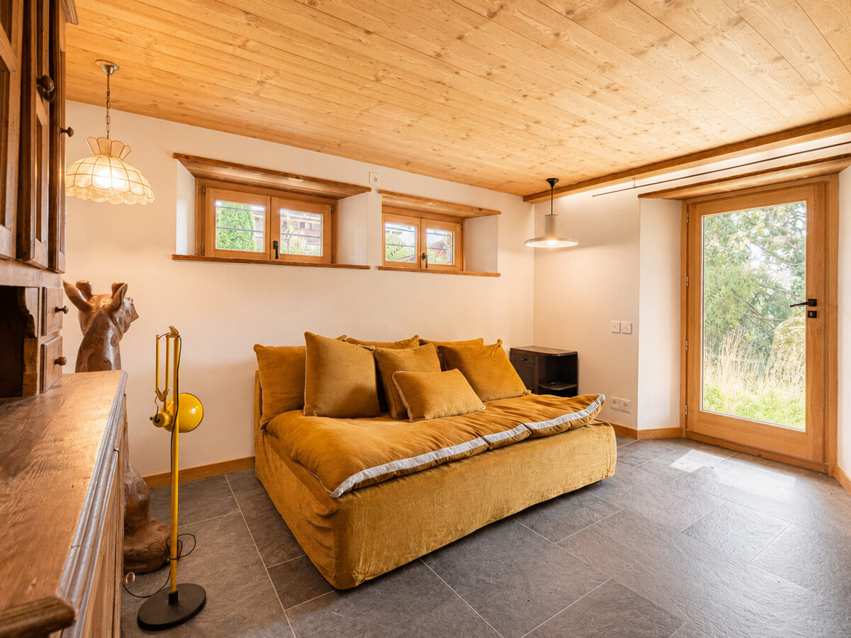 Chalet Louta 10 pers., 500m des pistes, vue Mont Charvin - Photo 5