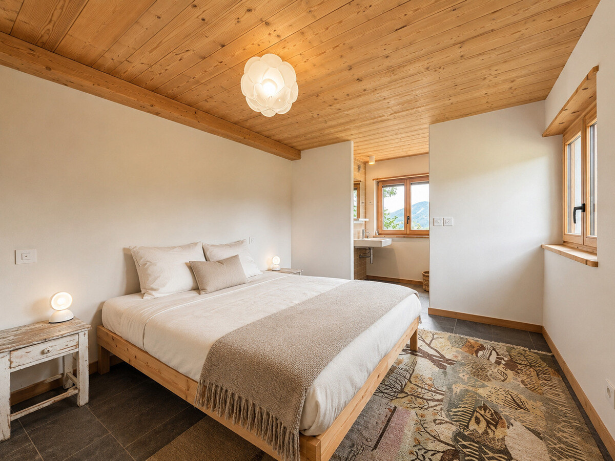 Chalet Louta 10 pers., 500m des pistes, vue Mont Charvin - Photo 10