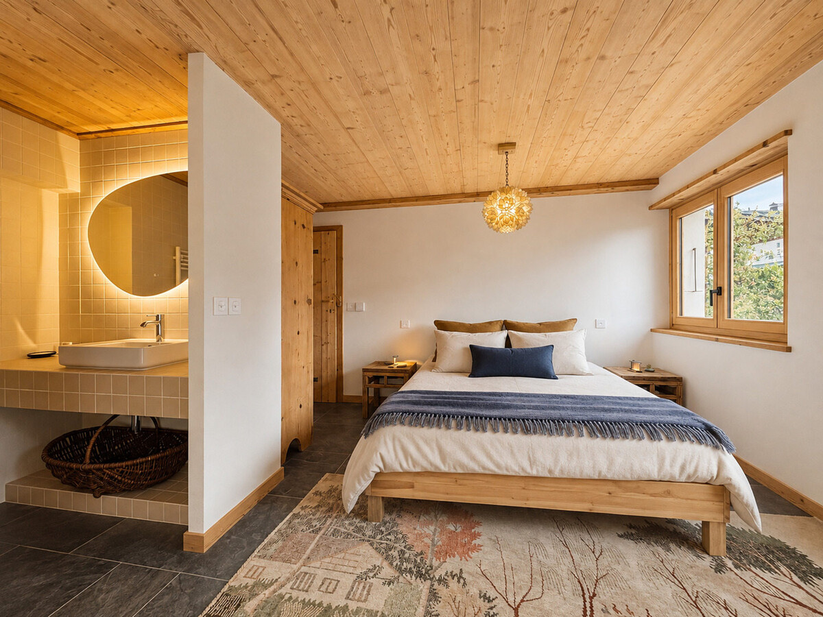 Chalet Louta 10 pers., 500m des pistes, vue Mont Charvin - Photo 13