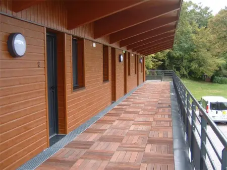 Gîte de groupe avec salle polyvalente et parking à Boncourt : photo 2