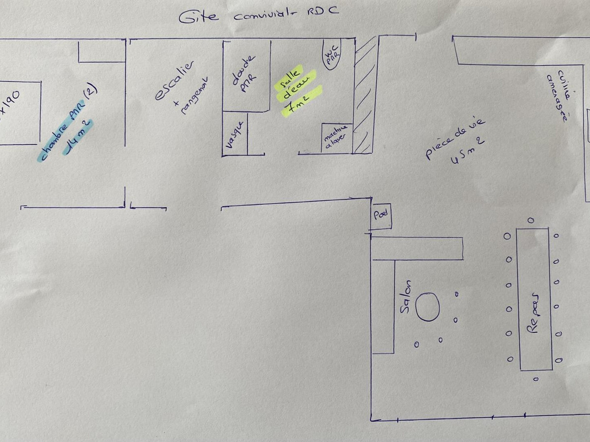 Gîte 4 chambres, accès PMR, jardin au bord de l'eau - Photo 24