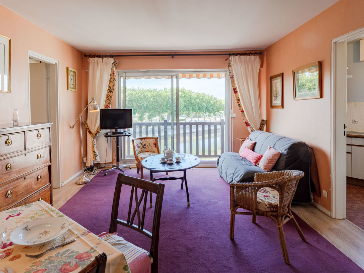 Appartement Touques Rives – vue rivière, balcon ouest - Photo 1