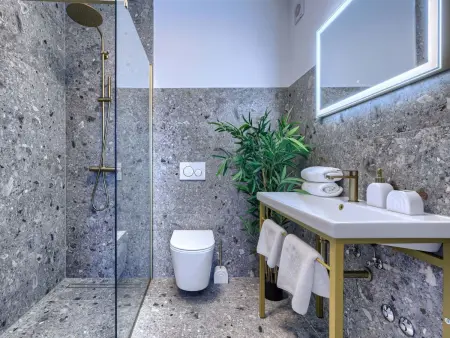 Villa Qube n' Qube – 4 chambres, piscine chauffée à Pula : photo 29
