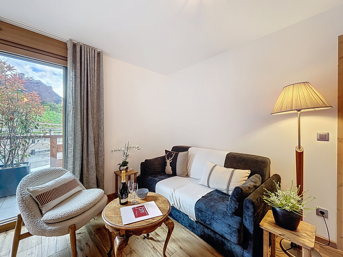 Appartement 43 m² Combloux, balcon, parking et casier ski - Photo 5