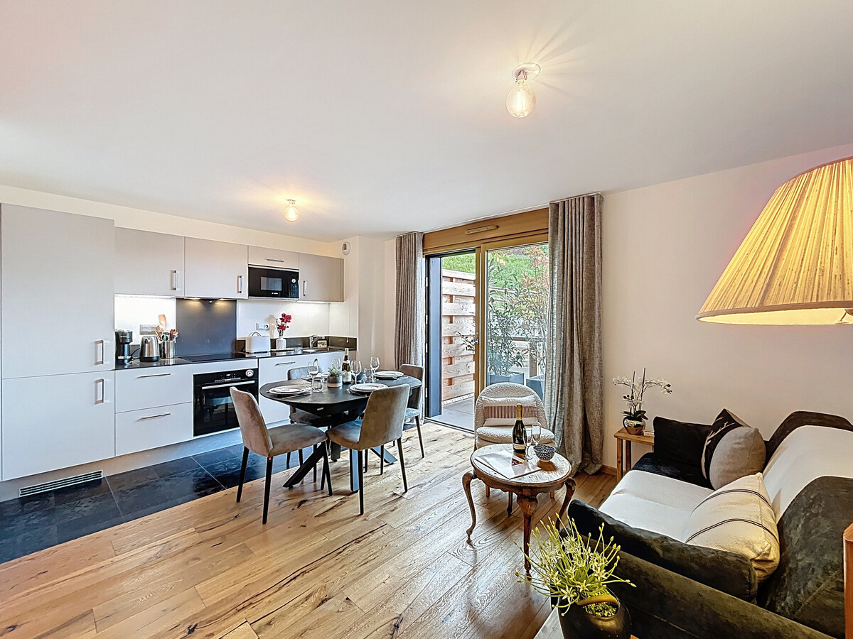 Appartement 43 m² Combloux, balcon, parking et casier ski - Photo 10