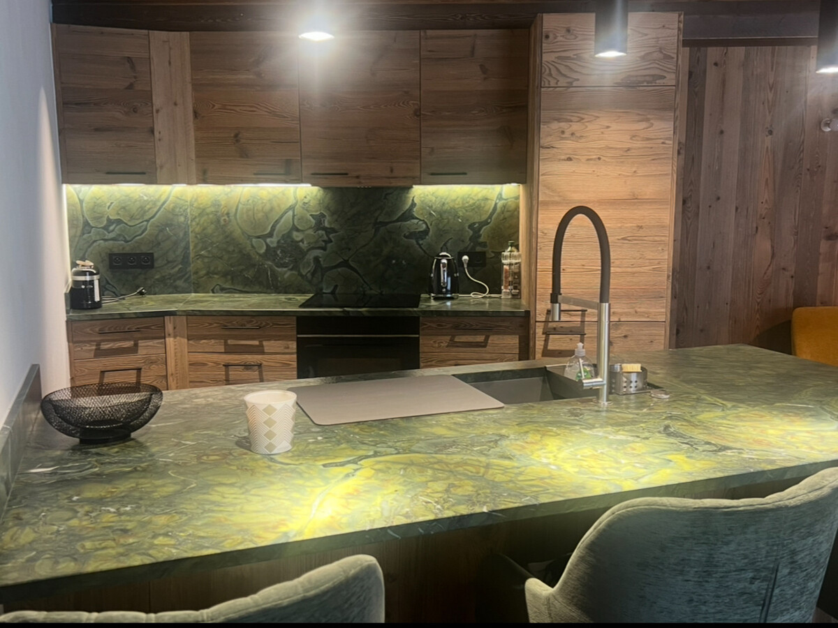 Appartement 6 pers., 3 chambres, parking couvert à Val-d'Isère - Photo 8