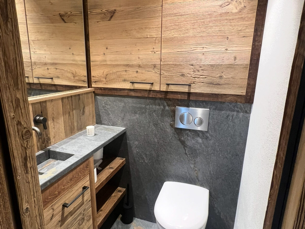 Appartement 6 pers., 3 chambres, parking couvert à Val-d'Isère - Photo 10