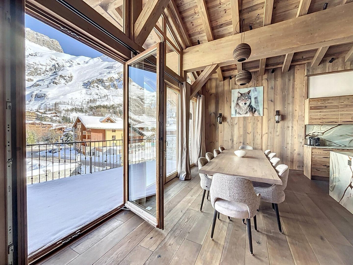 Appartement spacieux 4 chambres avec WIFI à Val-d'Isère - Photo 4