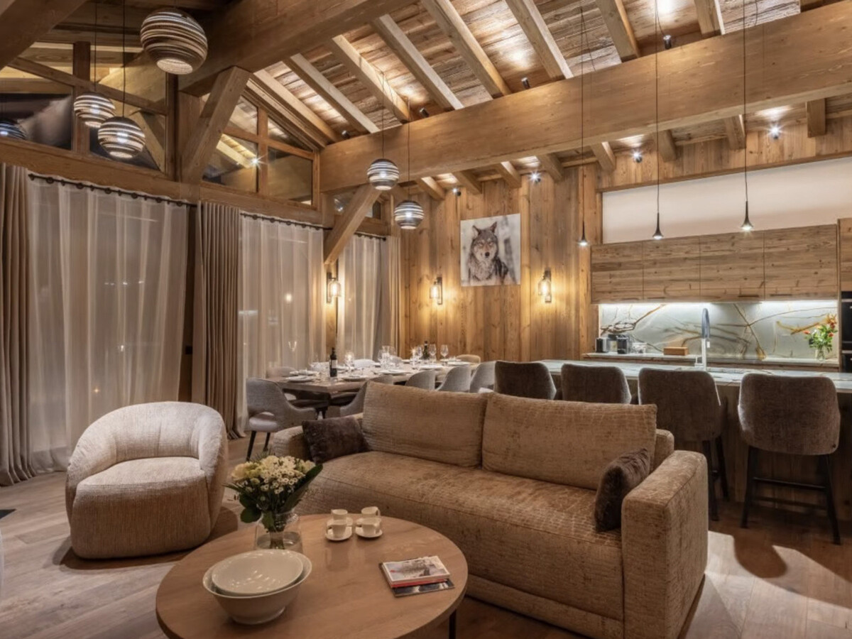 Appartement spacieux 4 chambres avec WIFI à Val-d'Isère - Photo 5