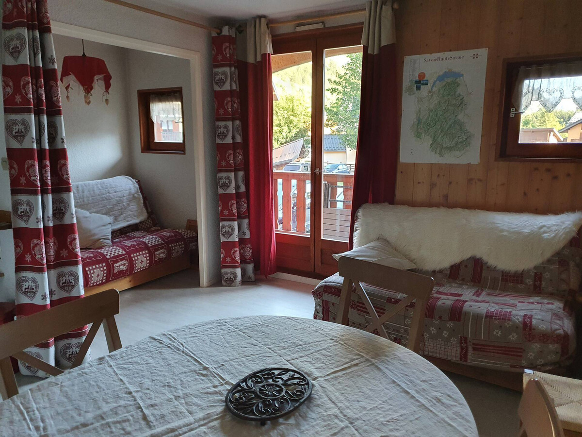 Studio 4 pers avec balcon à Valloire, animaux acceptés - Photo 1