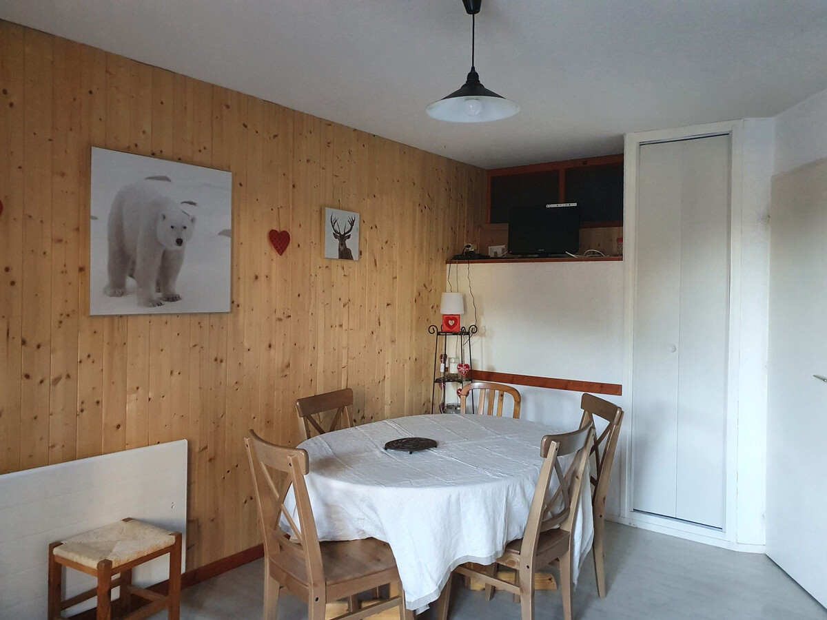 Studio 4 pers avec balcon à Valloire, animaux acceptés - Photo 4