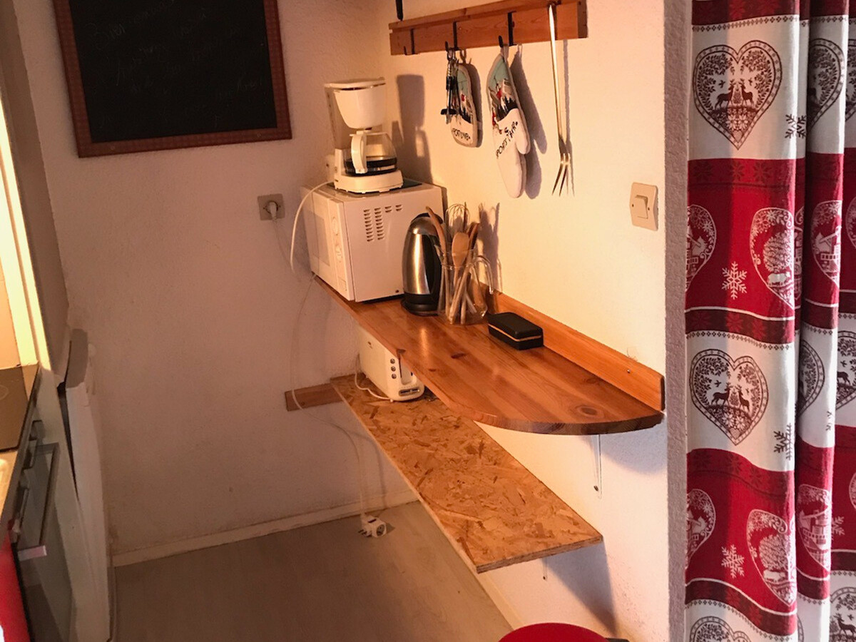 Studio 4 pers avec balcon à Valloire, animaux acceptés - Photo 6