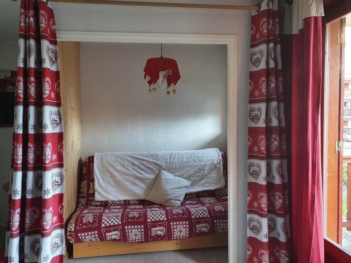 Studio 4 pers avec balcon à Valloire, animaux acceptés - Photo 7
