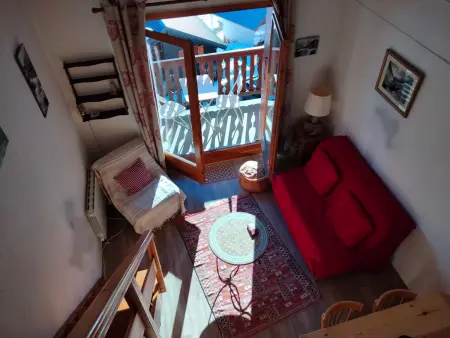 Studio mezzanine 4 personnes, balcon sud à Valloire : photo 4