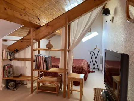 Studio mezzanine 4 personnes, balcon sud à Valloire : photo 5