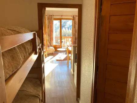 Studio mezzanine 4 personnes, balcon sud à Valloire : photo 8