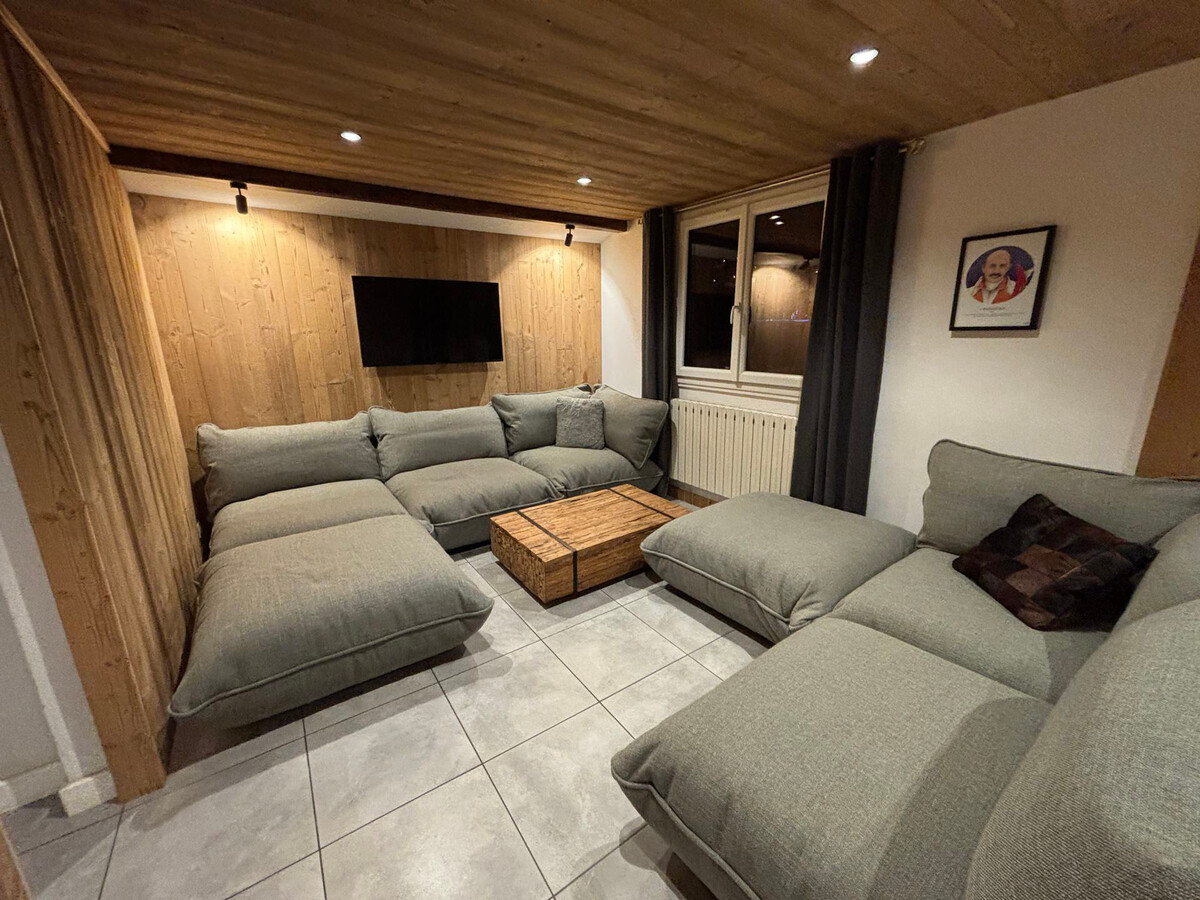 Duplex 12 pers, 4 chambres, sauna et parking à Valloire - Photo 1