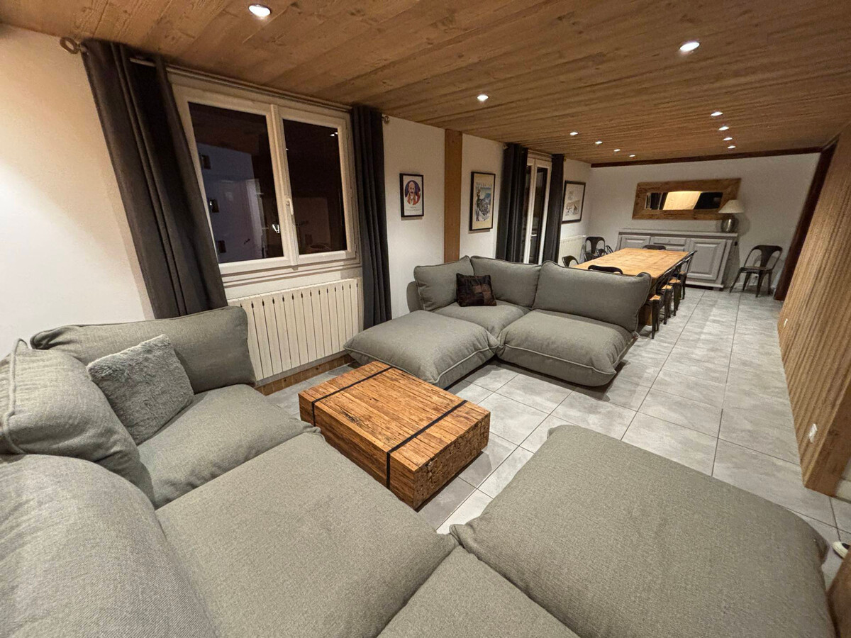 Duplex 12 pers, 4 chambres, sauna et parking à Valloire - Photo 2