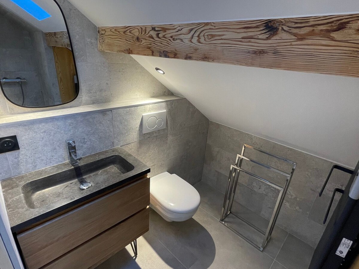 Duplex 12 pers, 4 chambres, sauna et parking à Valloire - Photo 10