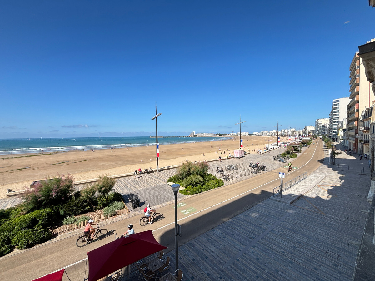 Studio 4 pers sur le remblai face plage aux Sables - Photo 3