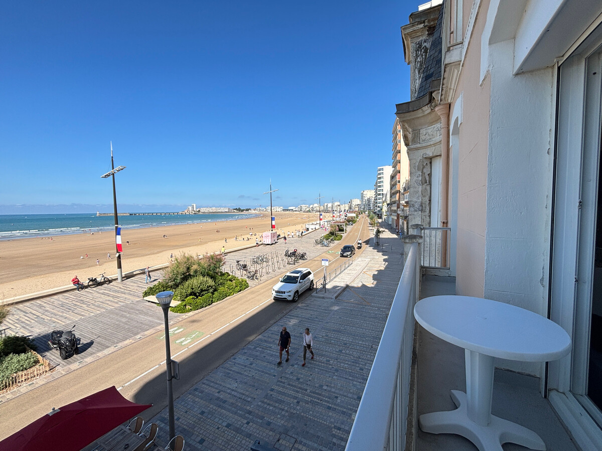 Studio 4 pers sur le remblai face plage aux Sables - Photo 9