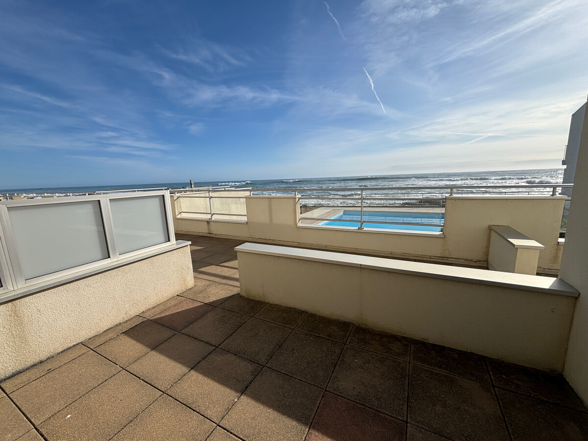 Studio 4 pers sur le remblai face plage aux Sables - Photo 13