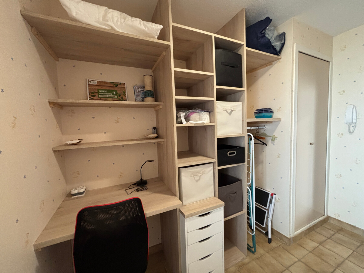 Studio 4 pers sur le remblai face plage aux Sables - Photo 18