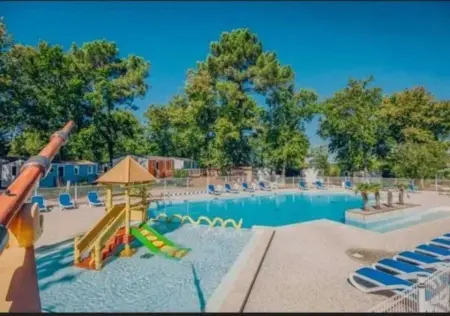 Bungalow climatisé avec jardin clos et piscine à Saint-Augustin : photo 11